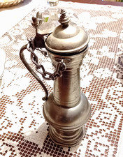 BROCCA CARAFFA IN PELTRO CON