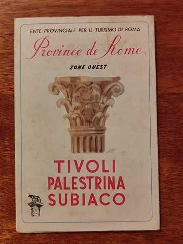 Cartina tivoli palestrina - cartina,