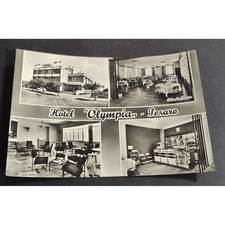 Cartolina Pesaro - Hotel Olimpia - sala da Pranzo - Soggiorno - Bar