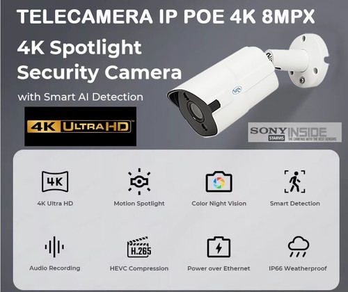 Telecamera double light - double, 8m