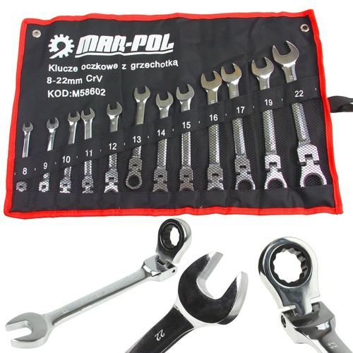 Set chiavi combinate a - 12,