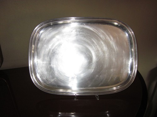 Vassoio ovale argento 800 - ovale, in