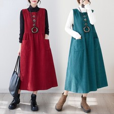 Donna con Spalline Corduroy