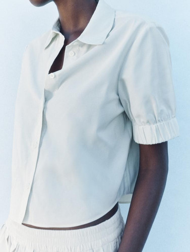 Zara woman top blouse of - zara,