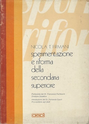 Sperimentazione riforma - sperimentazione, e