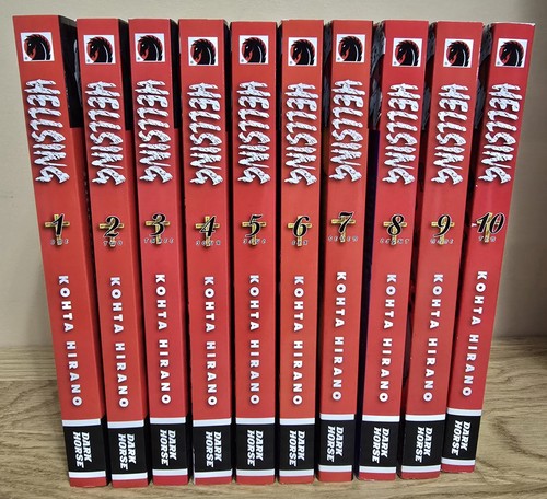 Hellsing manga vol 10 - hellsing,