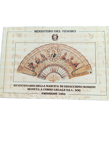 500 lire commemorative - 500,