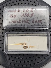 2x Nos Zenith Cal. 133.8 Bumper - Gold Rose - Hour Minute Hands - Sfere Oro Rosa