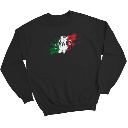 Felpa unisex bandiera italia - bandiera,