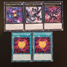 LOTTO 5 CARTE NUMERO 107, 97 E 4 in italiano YUGIOH rarità RARE yu-gi-oh!