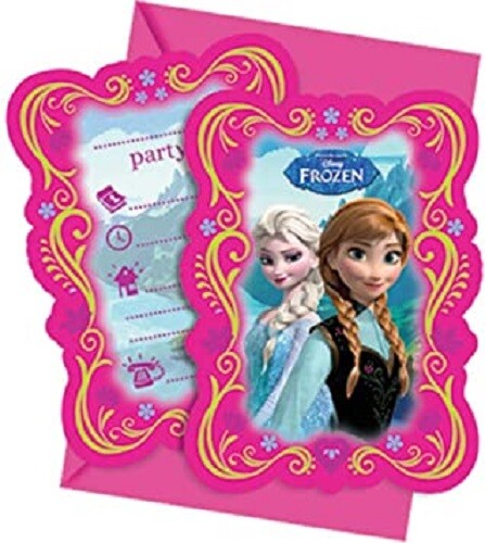Inviti biglietti frozen - 6,