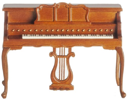 Bambole casa pianoforte metà - bambole,