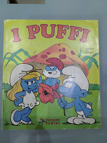 Album panini puffi quasi - album, i