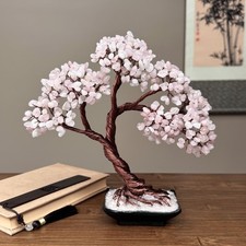 Bonsai quarzo rosa - quarzo, sakura