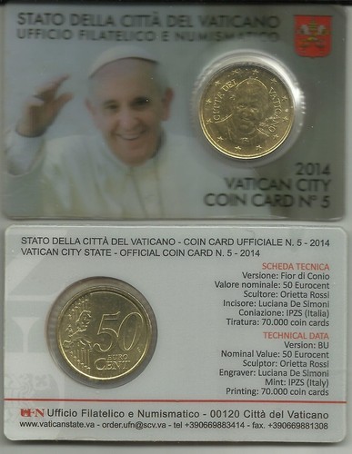 Coin card numero - , 5