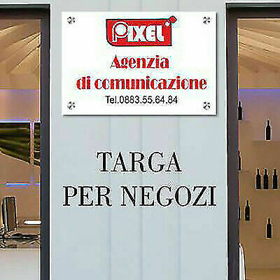 Insegna targa pannello - targa,
