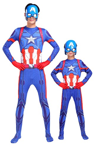 Simile capitan america - simile, vestito