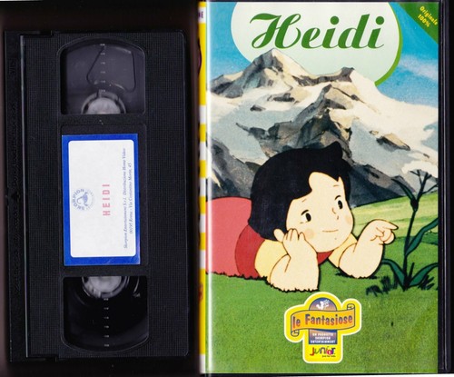 Videocassetta vhs heidi - vhs,