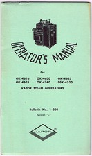 1964 VAPOR STEAM GENERATORS