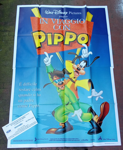 Manifesto viaggio con pippo - viaggio,