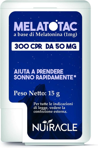 Melatonina pura 300 compresse - 300,