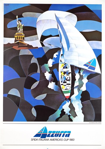 America cup sailboat racing - cup,