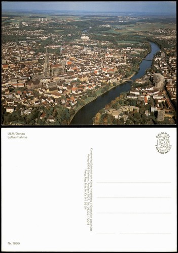 Ulm danubio veduta - ulm,