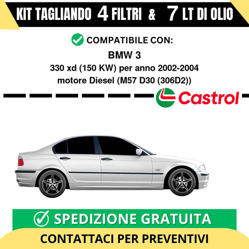 Tagliando per bmw 330xd 150 - tagliando,