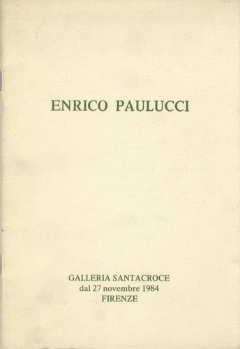 Enrico paulucci novembre 1984 - paulucci:,