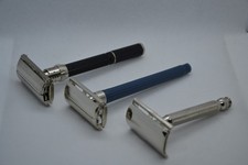 Lotto tre rasoi vintage: 1 Gillette Super 109, 1 Gillette Slim Twist, 1 no marca