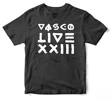 T-shirt Vasco Rossi maglietta  tshirt Blasco Tour 2023 Vasco live Uomo Donna