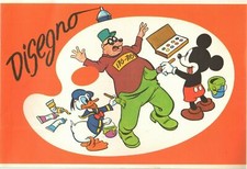 Walt Disney Album da disegno a quadretti anni '60. Pigna