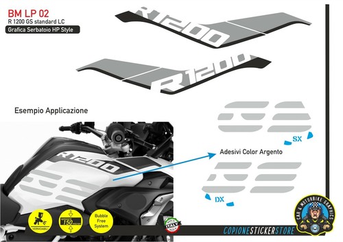 Kit adesivi bmw 1200 lc - adesivi, r