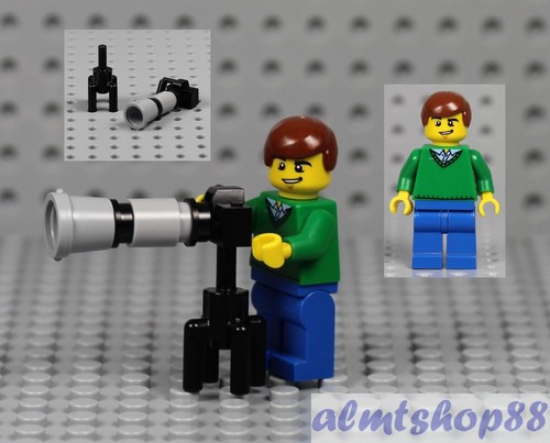 Lego minifigure fotografo - lego,