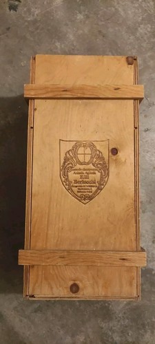 Cassa box legno vino - vino, berlucchi