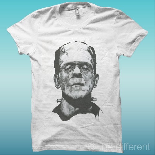 Shirt frankenstein horror - ",