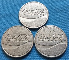LOTTO 3 GETTONI COCA COLA