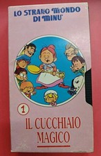 Lo Strano Mondo Di Minu' Il Cucchiaio Magico Vhs 1 Anime Cartoni Giapponesi 