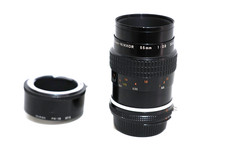 EXC+++ Nikon Micro-Nikkor 55mm f/2.8 Ais Ai-S + PK-13 Auto Extension Ring TOP+++