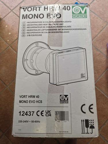 Recuperatore calore vent - recuperatore, di