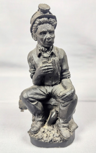 Statuina minatore carbone - statuina,