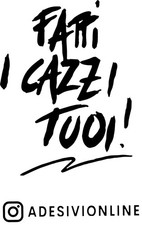 Adesivo Pretagliato  Scritta