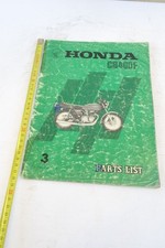 Honda 400 four catalogo - honda,