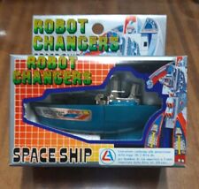 Vintage ROBOT CHANGERS Space Ship anni 70/80 in scatola Originale. Cm 11x7 circa