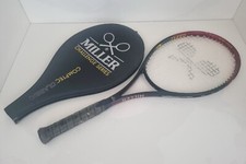 Racchetta tennis usata Miller Comptec Classic in grafite cobalto media mid size