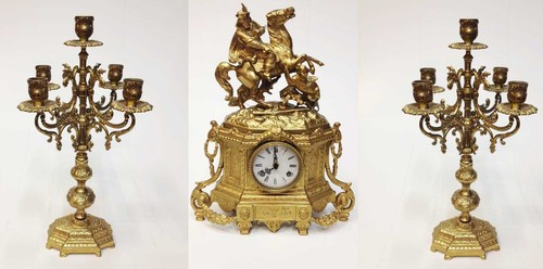 Trittico con orologio - trittico,