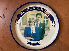 Vassoio Royal Wedding 1981 Principessa Diana E Principe Carlo