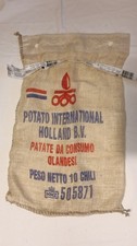 sacco in iuta per patate