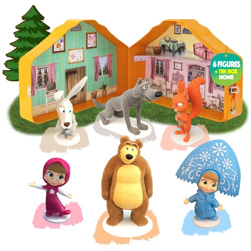 Luppa masha orso playset - l'orso,