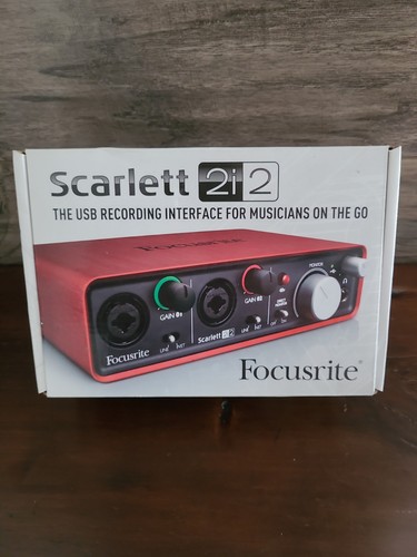 Focusrite scarlett 2i2 usb - scarlett,